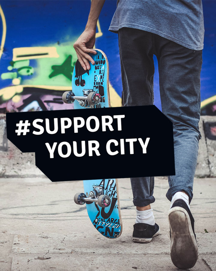 Flexibles Jugendmanagement – #SUPPORT YOUR CITY